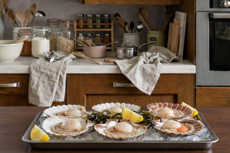 Capesante : ingrediente di pregio ed eleganza capesante