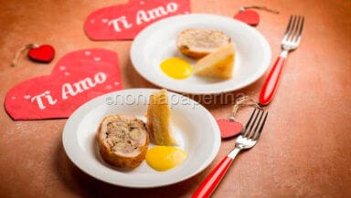 faraona farcita alle castagne