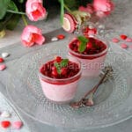 Bicchierini di semifreddo al melograno, un dolce romantico