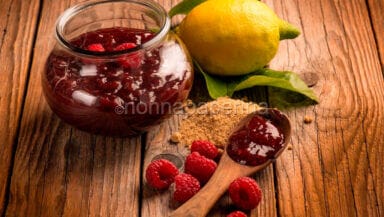 Confettura di lamponi