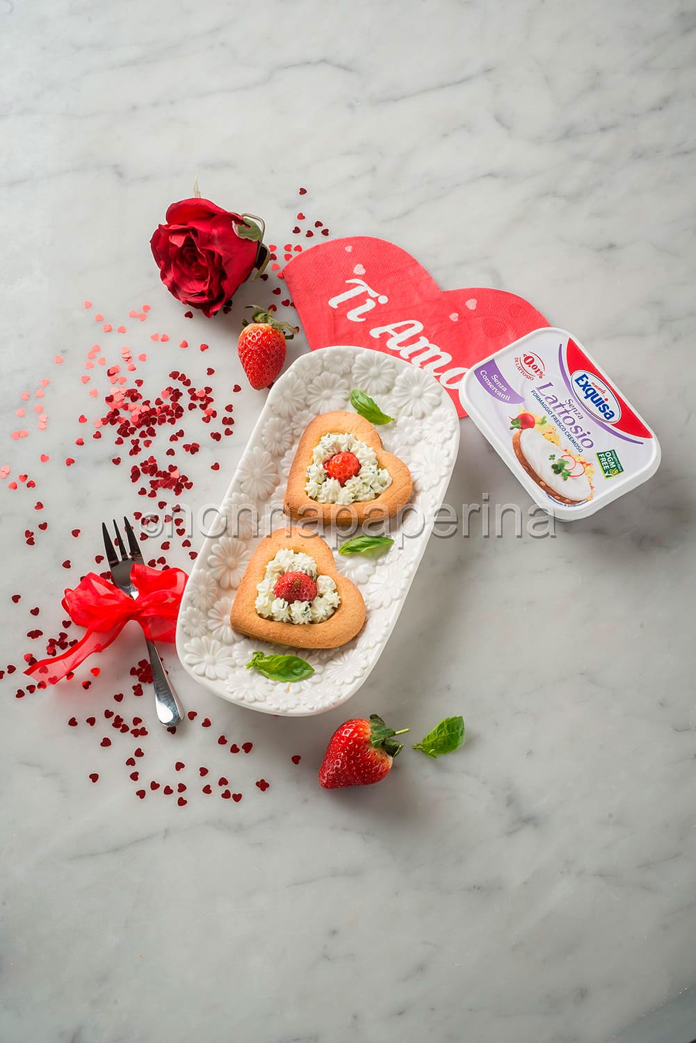 tartellette di frolla con formaggio