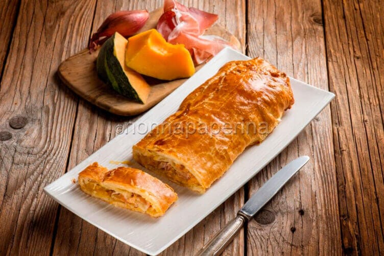 Il delizioso strudel di zucca e speck strudel di zucca e speck