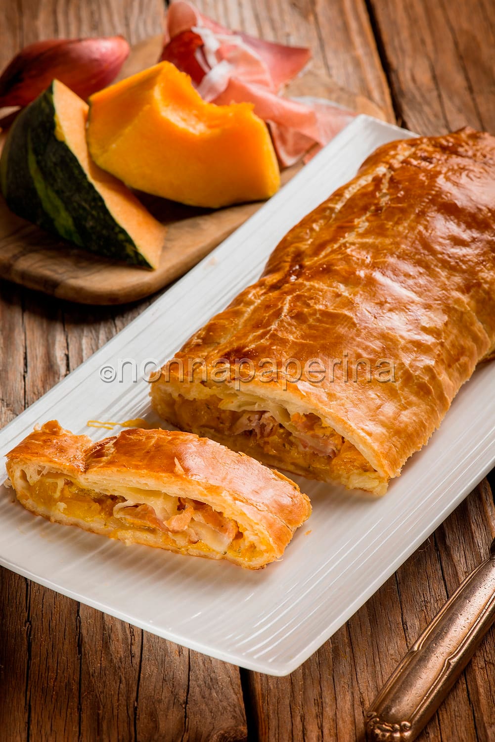strudel di zucca e speck strudel di zucca e speck