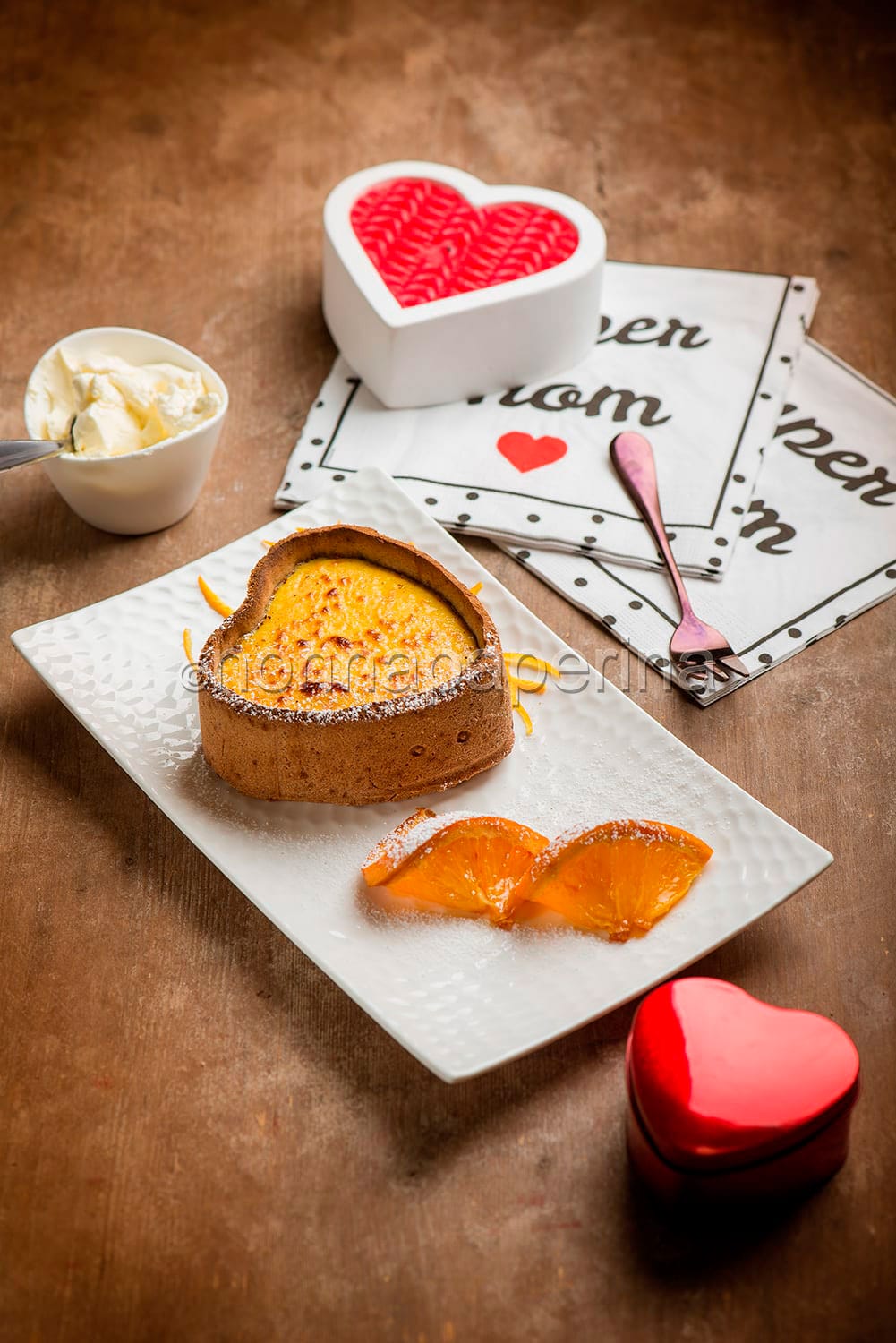 Crostatine con crema di formaggio cremoso