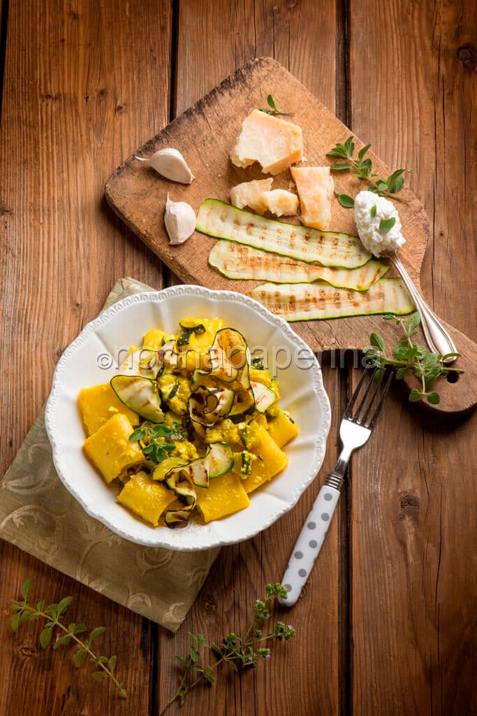 Calamarata di zucchine