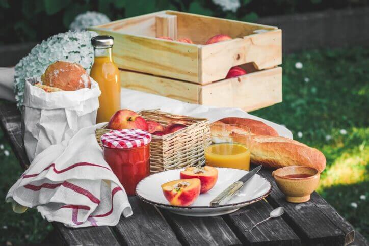 menu per un picnic