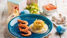 Tutti pazzi per gli spätzle soffiati con gamberetti Tutti pazzi per gli spätzle soffiati con gamberetti