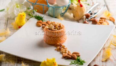 Spirale di trota salmonata