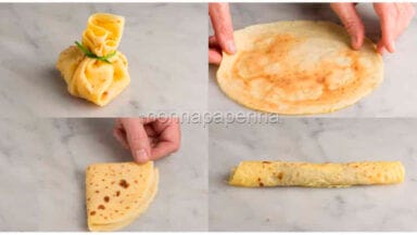 Come chiudere una crespella