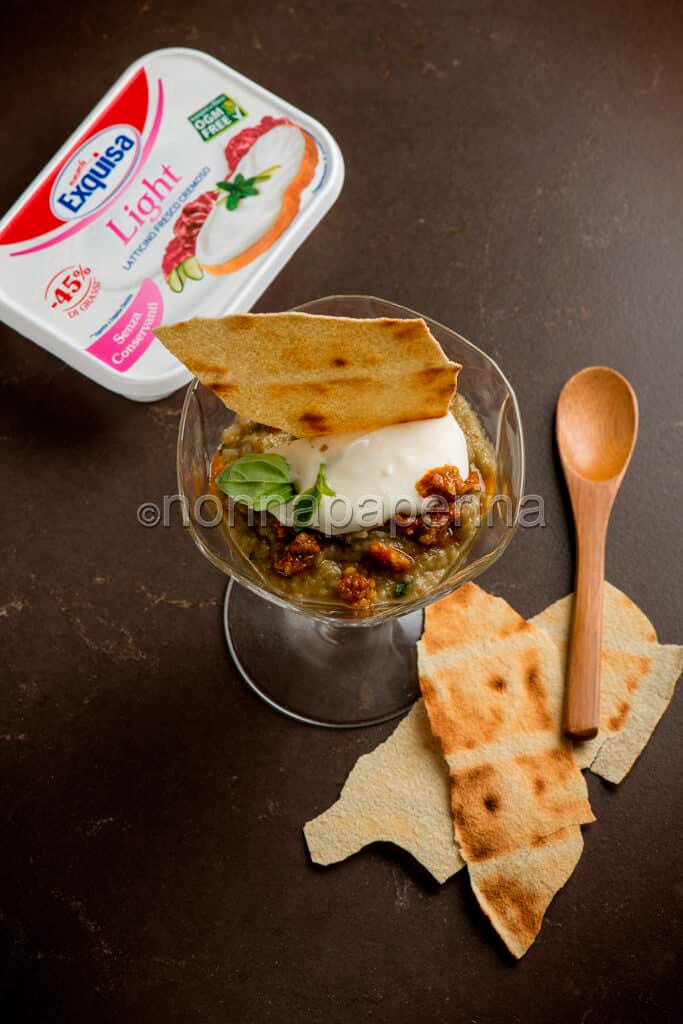 Crema di melanzane arrostite