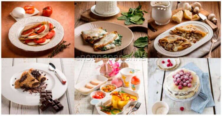 Crepes salate e dolci, delle preparazioni versatili Crepes salate e dolci