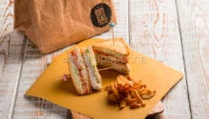 Club sandwich con formaggio Exquisa