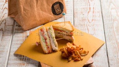 Club sandwich con formaggio Exquisa