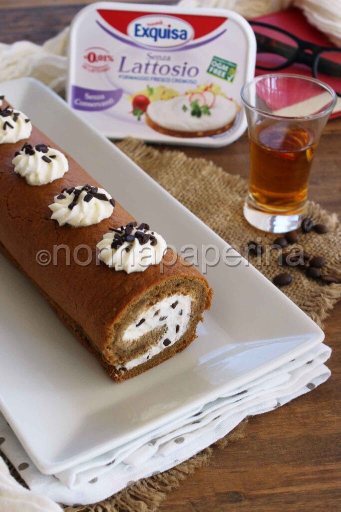 Rotolo al caffe e rum Rotolo al caffe e rum