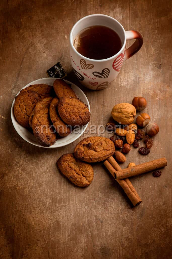 Biscotti alla cannella senza zucchero