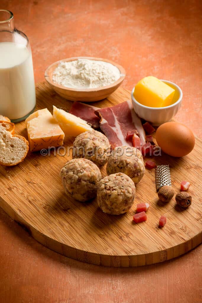 Canederli con lo speck