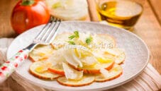 Carpaccio di Melanzane rosse e finocchi: light e fresco