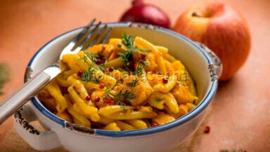 Caserecce con salmone