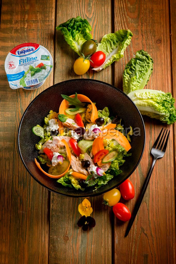 Insalata fresca e leggera