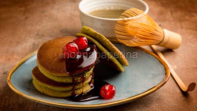 Dorayaki al te Matcha