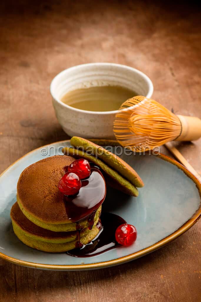 Dorayaki al tè matcha
