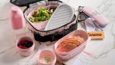 Pranzo in ufficio con petto di anatra ed insalata