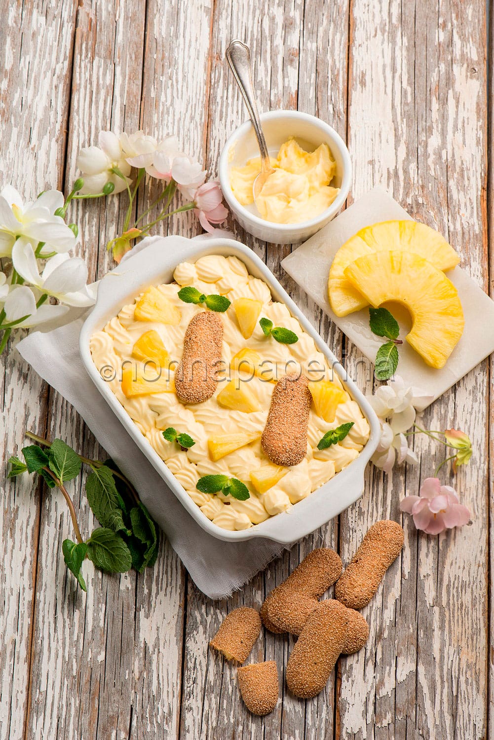 tiramisù all’ananas