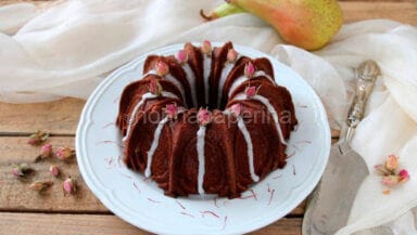 Ciambella pere e zafferano