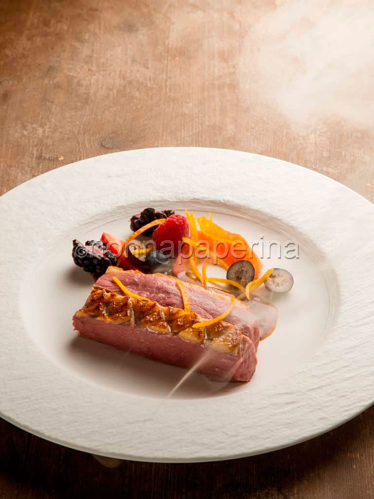 petto di anatra leggermente affumicato