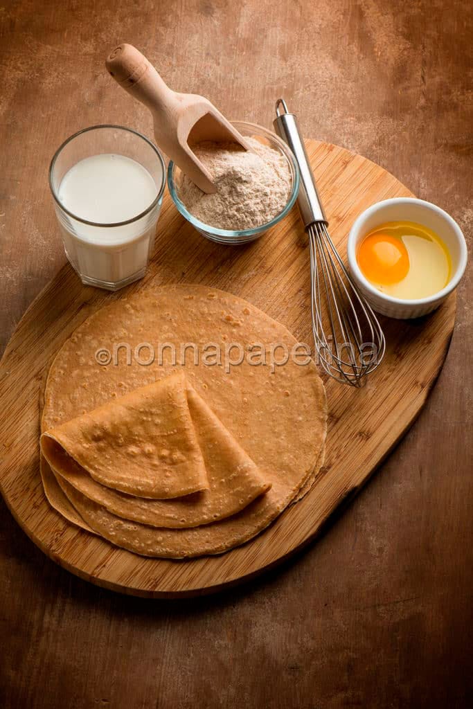 Crepes al farro Crepes al farro