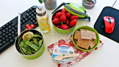 Lunch box perfetto con fagiolini