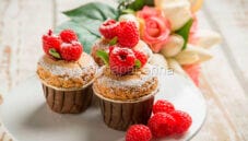 Muffin al grano saraceno e lamponi, un regalo per golosi Muffin al grano saraceno e lamponi, un regalo per golosi