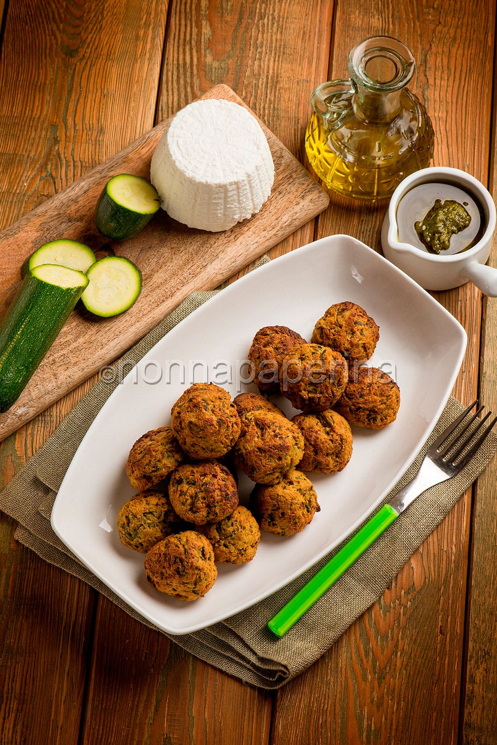 polpette di zucchine