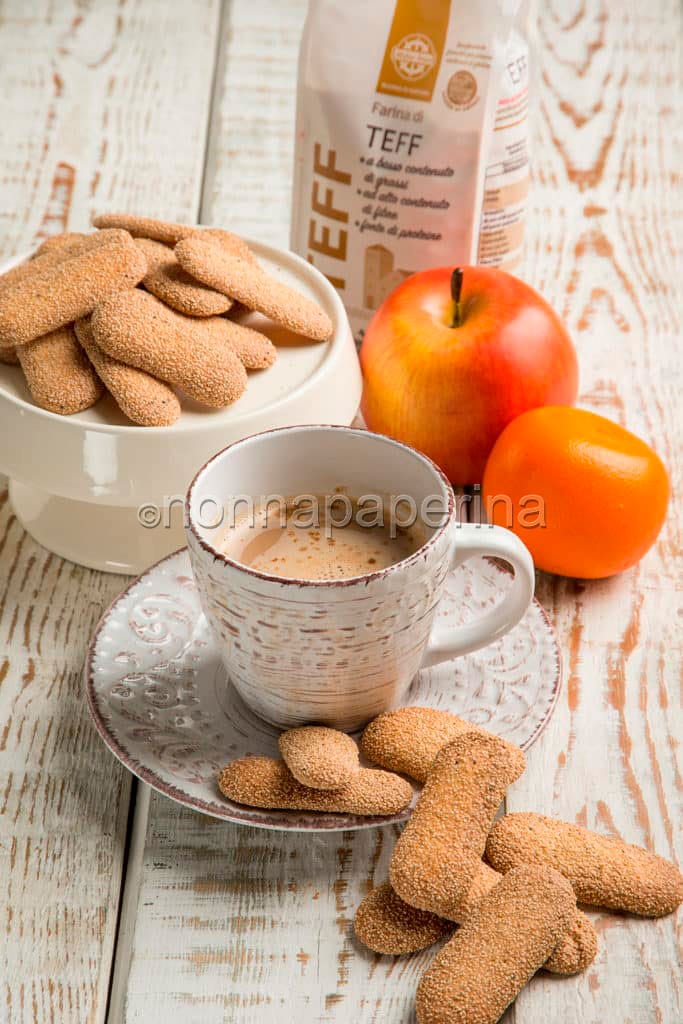 Biscottini al teff Biscottini al teff