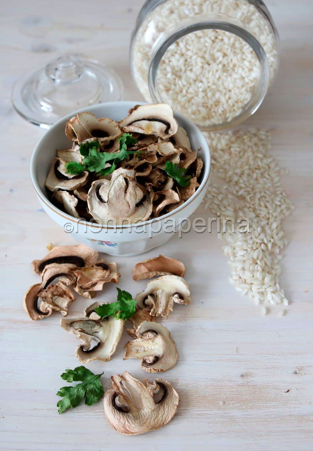 funghi essiccati