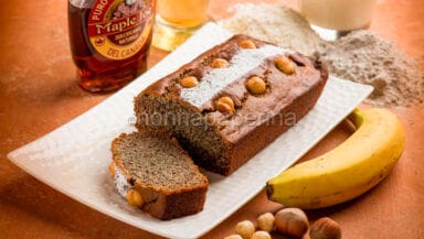 plumcake alle banane e nocciole
