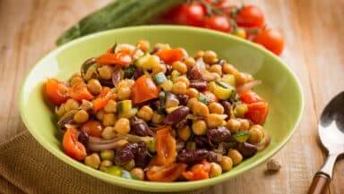 Ratatouille di legumi e verdure