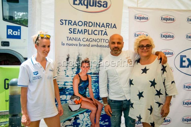 Con Exquisa e Tania Cagnotto agli internazionali di tuffi Con Exquisa e Tania Cagnotto agli internazionali di tuffi
