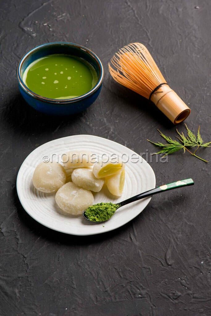 Mochi al tè matcha Mochi al tè matcha