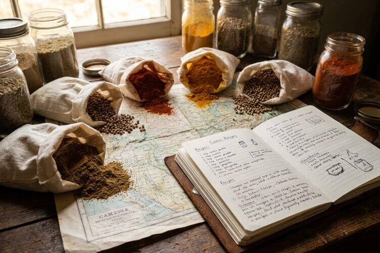 Origini e viaggio delle spezie