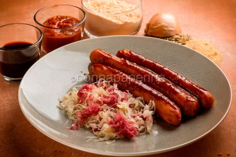 wurstel di lenticchie