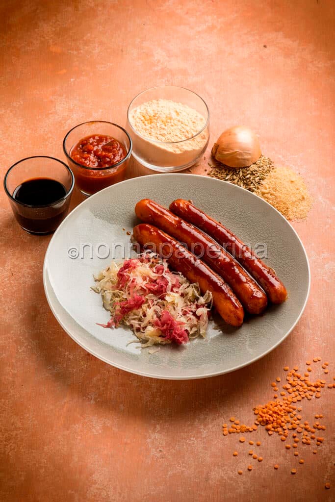 wurstel di lenticchie