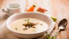 Un primo piatto speciale: la crema di ostriche Un primo piatto speciale: la crema di ostriche