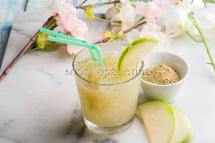 granita al te matcha