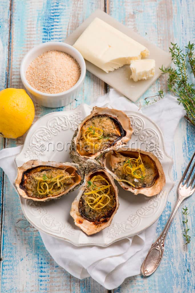 ostriche al gratin ostriche al gratin