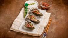 Stuzzicando il palato: ostriche con wasabi e zenzero