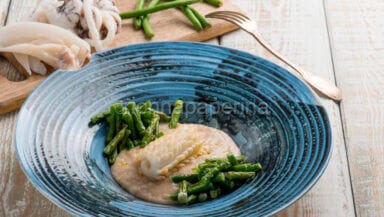 seppie cannellini e fagiolini