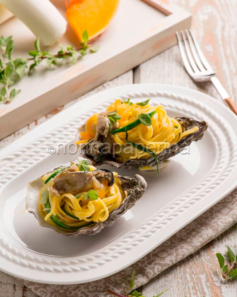 tagliolini nelle ostriche