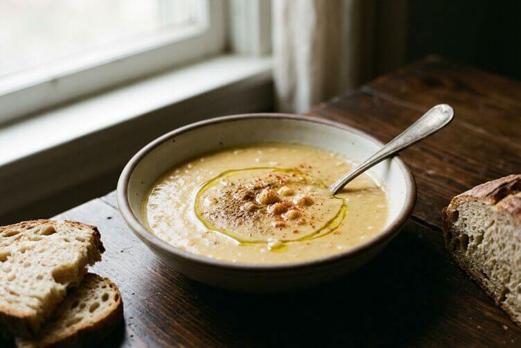 zuppa di ceci con cumino