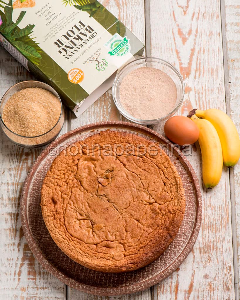 pan di Spagna alla banana